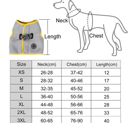 Dog Harness and Leash Set for Chihuahua Pug Small Medium Puppy Cat Harnesses Vest Cooling Walking Lead Harness-2