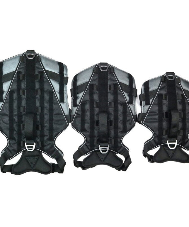 Durable Dog Harness Tactical Military Dog Vest No Pull Pet Training Harnesses Vest for Medium Large Dogs M L XL-2