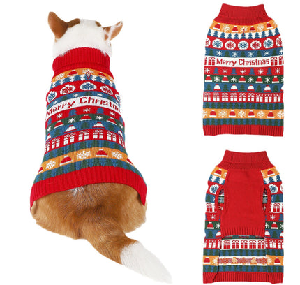 The "Holiday Turtleneck" Christmas Sweater (Winter Warmth)