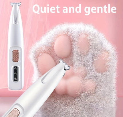 Pet Grooming Clippers with LED Light Support-1