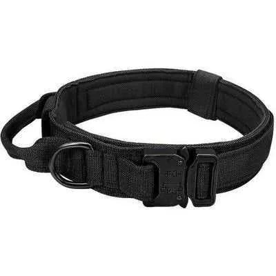 Elite Guardian Military Dog Collar & Bungee Leash Set-1