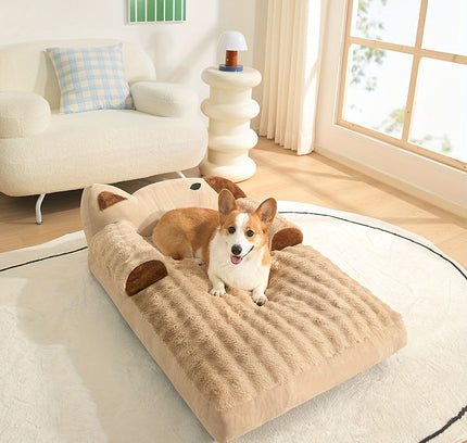 Soft Indoor Pet Couch for Dogs and Cats-2