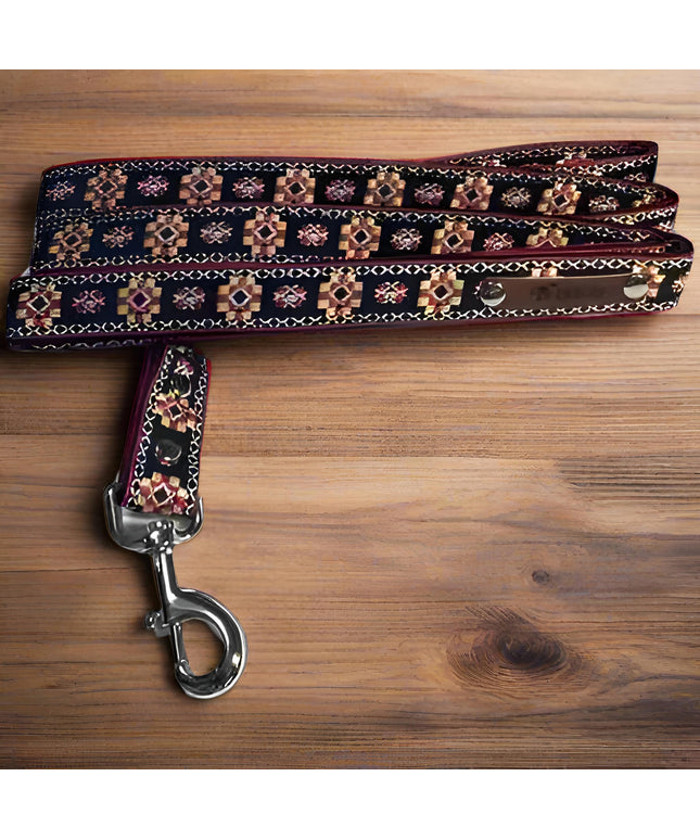 Finnigan's Custom Designer Dog Lead: Pooch Perfection 🐾✨-0
