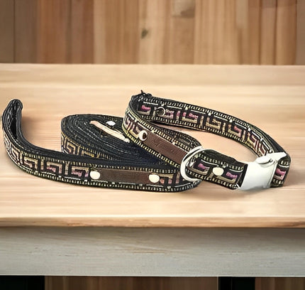 Finnigan's Exquisite Elegance Designer Dog Collar Set-0