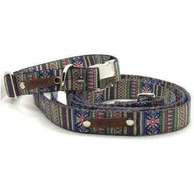 Finnigan's Majestic Pooch Parade Set: Handmade Chic Collar Collection-1