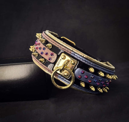 The Candy Dog Collar Black-1