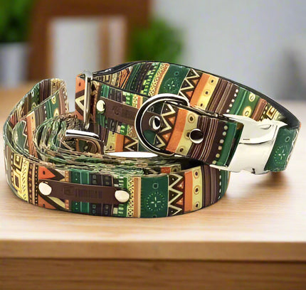 Majestic Cotton Couture Dog Collar for Large Breeds-2