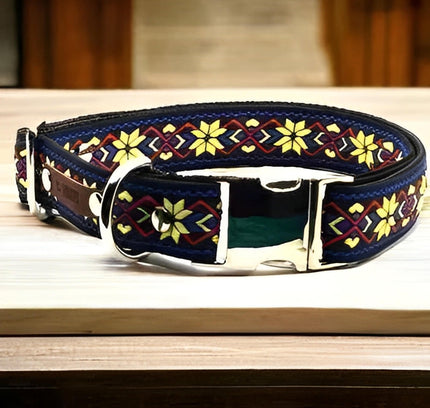 Personalised Cotton Pawfect Large Dog Collar-0