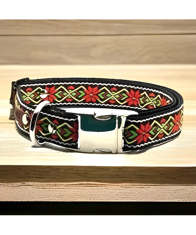 Personalised Couture Canine Velveteen Dog Collar-0