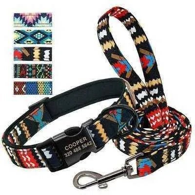 Personalised Dog Collar & Leash Set-1