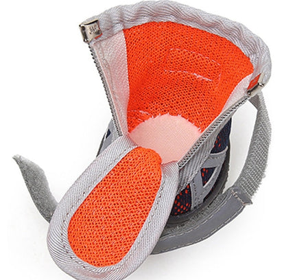 4pcs Waterproof Winter Pet Dog Shoes Anti-slip Rain Snow Boots Footwear Thick Warm For Small Cats Dogs Puppy Dog Socks Booties-1