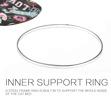 Hammock for Hamster Rat Bag Sable Guinea Pig Super Soft Hanging Cage Plush Nest Small Pet Warm 44x56cm-3