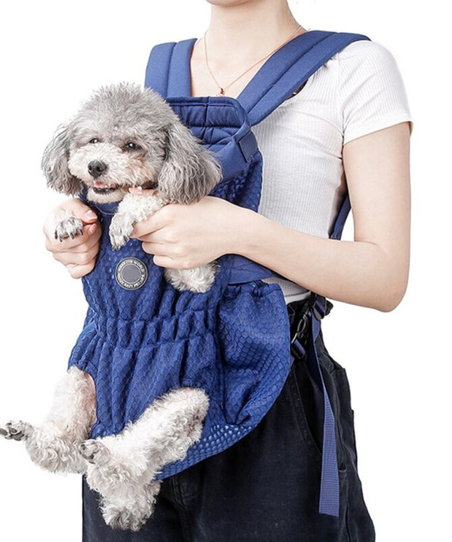 Pet Dog Carrier Backpack Breathable Outdoor Travel Products Bags For Small Medium Dog Cat Chihuahua Pets Mesh Shoulder-1