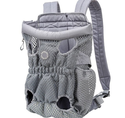 Pet Dog Carrier Backpack Breathable Outdoor Travel Products Bags For Small Medium Dog Cat Chihuahua Pets Mesh Shoulder-4