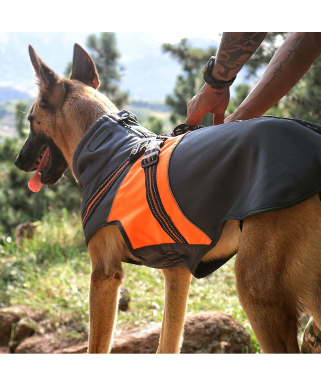 Winter Warm Dog Clothes Waterproof Pet Vest Jacket Coat For Small Medium Large Dogs Pug Chihuahua Ropa Para Perros-0