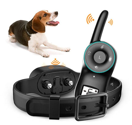 Pet Waterproof Training Collars Stop Barking Dog Rechargeable Ultrasonic Collars Pet Dog Anti Bark Collar Control Train-0