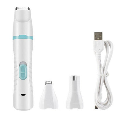 3 IN 1 Pet Grooming Machine USB Charge Dog Cat Hair Trimmer Paw Nail Grinder Pets Clippers Foot Nail Cutter Hair Cutting Machine-5