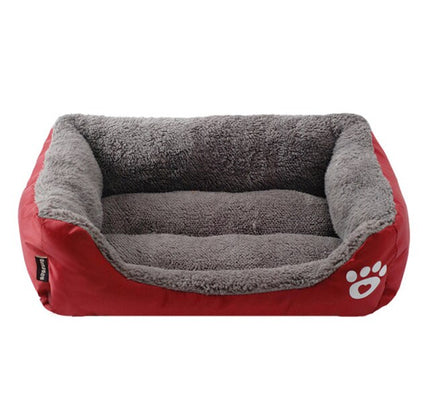 Pet Cat Dog Bed Warm Dog House Soft Fleece Nest Dog Baskets Mat Autumn Winter Waterproof Kennel S/M/L-5