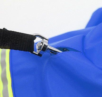 Pet Dog Raincoats Reflective Small Large Dogs Rain Coat Waterproof Jacket Fashion Outdoor Breathable Puppy Clothes 2XL-5XL-4