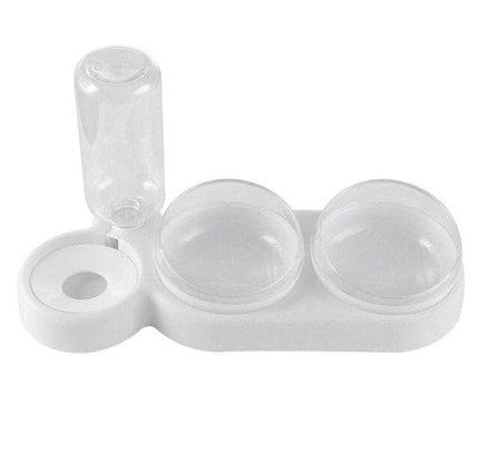 Pet Dog Cat Automatic Feeder Bowl for Dogs Drinking Water Bottle Kitten Bowls Slow Food Feeding Container Supplies-2