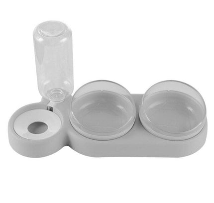 Pet Dog Cat Automatic Feeder Bowl for Dogs Drinking Water Bottle Kitten Bowls Slow Food Feeding Container Supplies-3