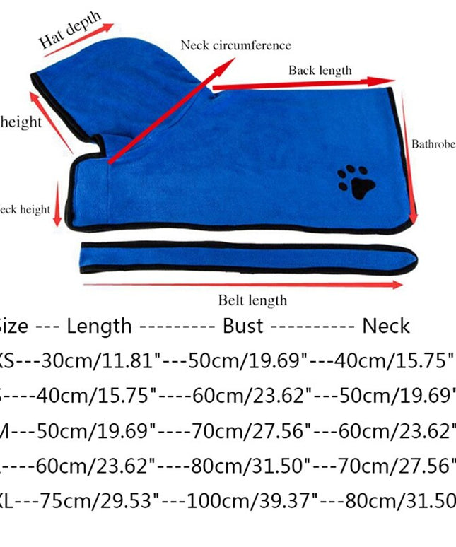 Pets Dog Bath Towels For Dogs Cat Puppy Microfiber Super Absorbent Pet Drying Towel Blanket Pets Cleaning Supplies-3