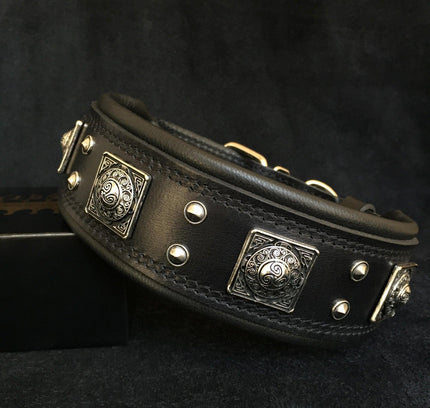 The all Black "Eros" collar 2.5 inch wide-0