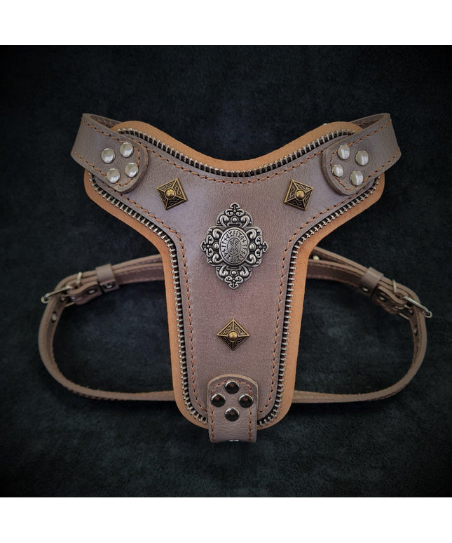 The ''Aztec'' harness Grey Small to Medium Size