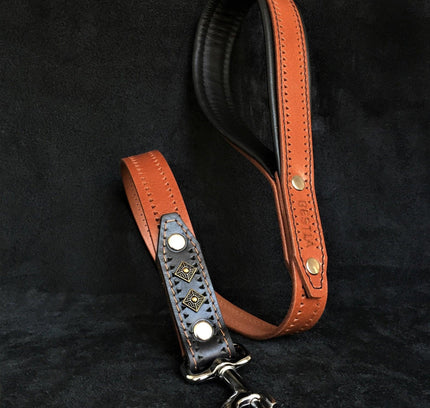 the "Balteus" brown leash-0