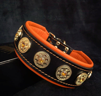The "Bijou" collar orange-0