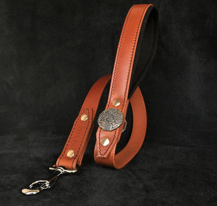 The "Maximus Silver" leash-1