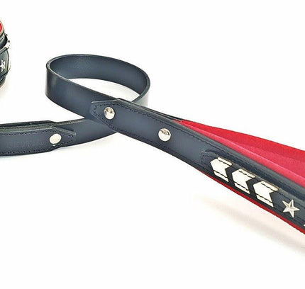 The unique "General" leather dog collar for big dogs-3