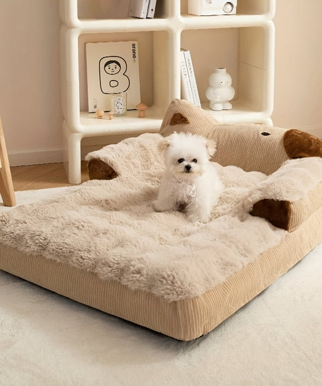 Soft Indoor Pet Couch for Dogs and Cats-3