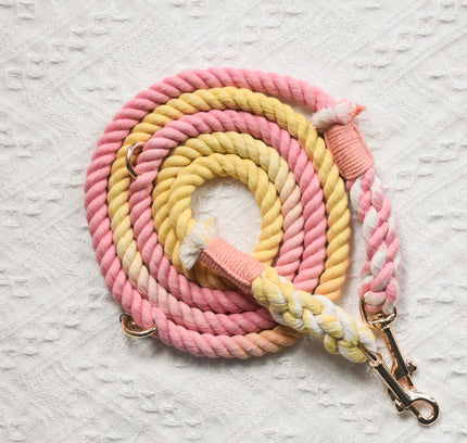 HANDS FREE DOG ROPE LEASH - OH MY MARSHMALLOW-2