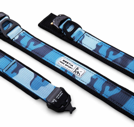 BESTIA DOG SPORT FAST RELEASE COLLAR BLUE-0