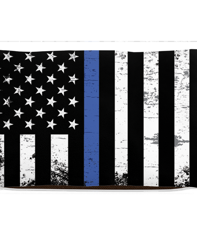 Thin Blue Line Dog Bed-1