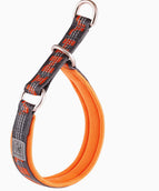 Reflective gray orange