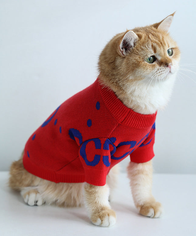 The "Winter Red" Thick Sweater (Autumn & Winter)