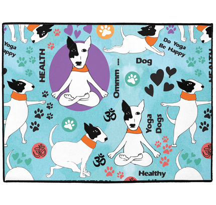 Yoga Dog Dog Mat-0