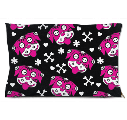 Day of the Dog Pink Dog Bed-0