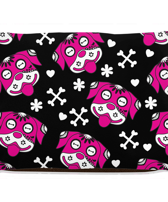 Day of the Dog Pink Dog Bed-3