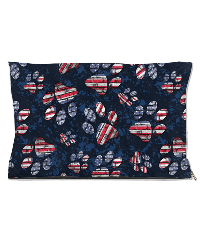 Patriotic Pup Dog Bed-0