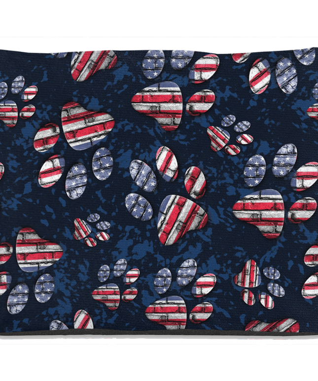 Patriotic Pup Dog Bed-4