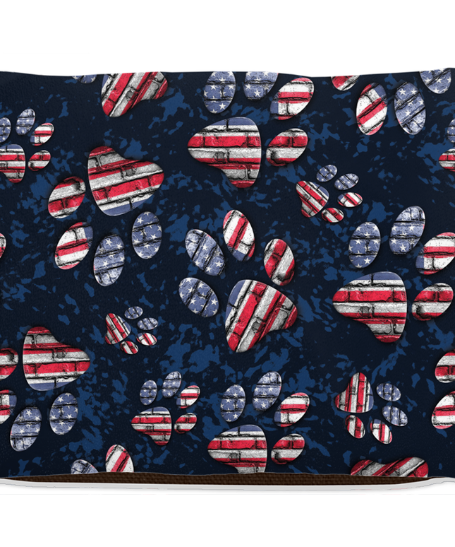 Patriotic Pup Dog Bed-5