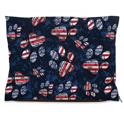 Patriotic Pup Dog Bed-3