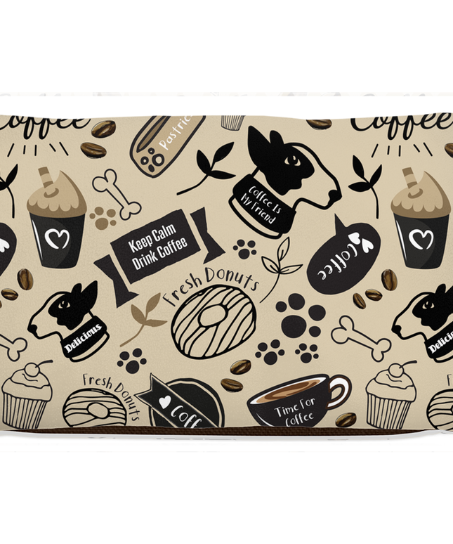 Caffeinated Canine Dog Bed-1