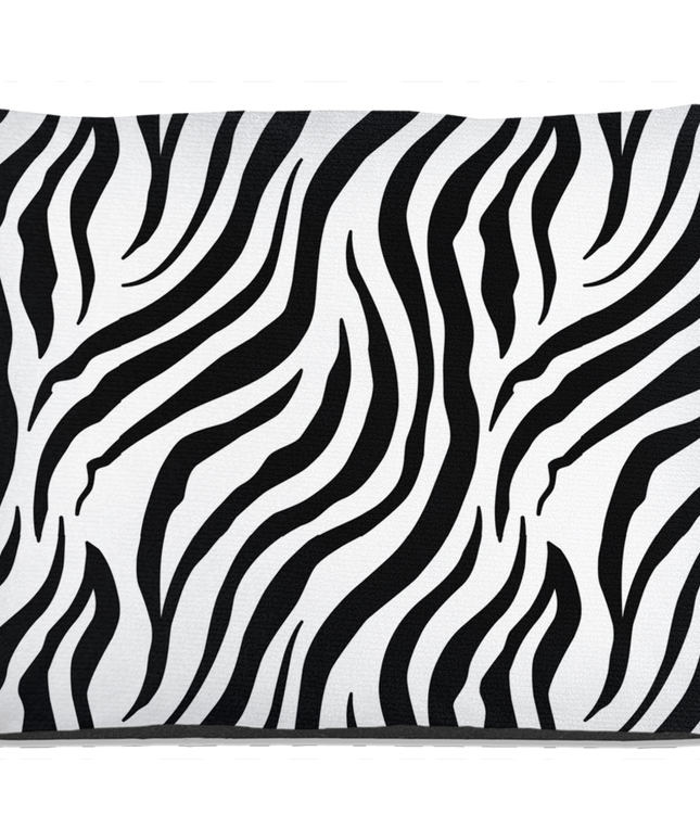 Zebra Print Dog Bed-4