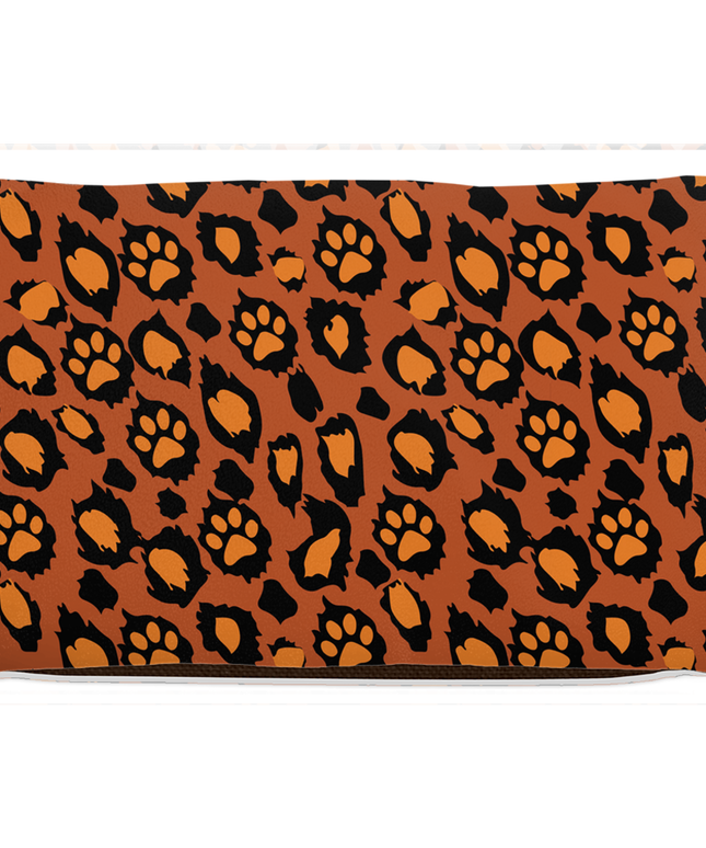 Leopawd Skin Dog Bed-1