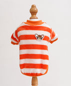 White Orange Stripes