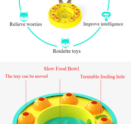 The "IQ & Reward" Slow Feeder Puzzle (Dispenser & Large Dog)